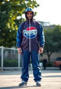 Pepsi Man Suit Costume face swap