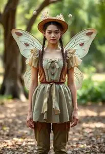Tinker Fairy Costume face swap
