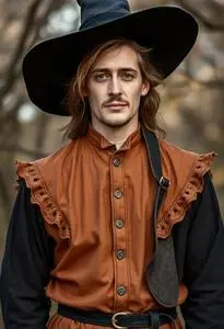 Witchs Husband Costume face swap