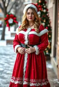 chinese dress ladies Tipsy Elves Women's Christmas Light Strand Sequin Sweater Dress Size 1x main image 1