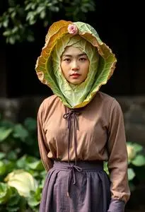 Cabbages Costume face swap