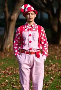 Candyland Themed Costume Adult face swap