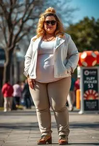 Cant Touch This Plus Size Pop Star Costume face swap