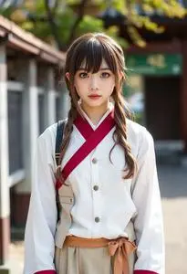 Yuno Gasai Cosplay Outfit face swap