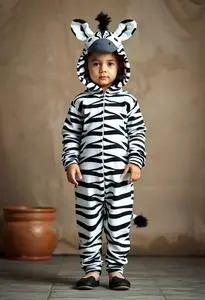 Zany Zebra Infant Costume face swap
