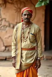 Traditional Costume Rajasthan face swap