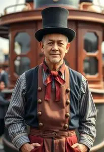 Steam Boat Willie Costume face swap