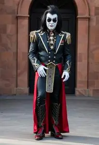 Gene Simmons Costume face swap