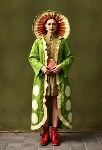 Green Eggs Ham Costume face swap
