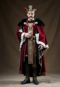 King Lionheart Costume face swap