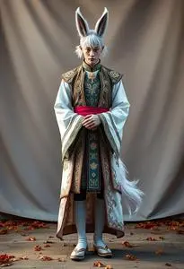Kitsune Cosplay Male face swap