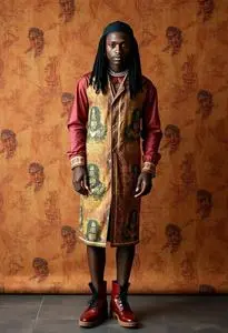 Jean Michel Basquiat Costume face swap