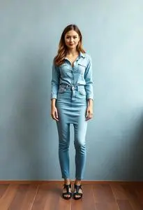 Jeans Semi Formal Costume face swap