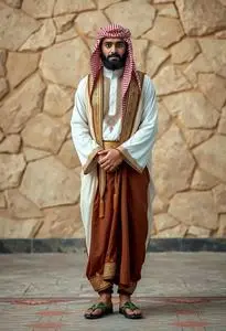 Jubba Thobe Costume face swap