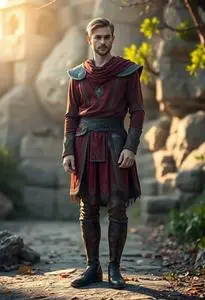 Male Elven Costume face swap