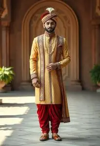Manyavar Wedding Dress Male face swap