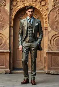 Marc Darcy Suit Costume face swap