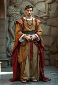 Michelangelo Costume Renaissance face swap