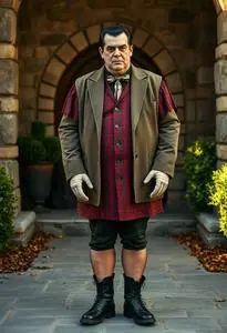 Munsters Plus Size Herman Munster Costume face swap