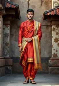 Nepali Traditional Dress Male face swap