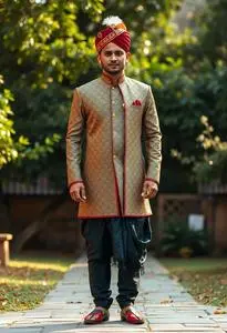 Nepali Wedding Dress Male face swap