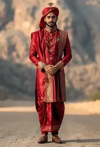 Nepali Wedding Dress Male face swap
