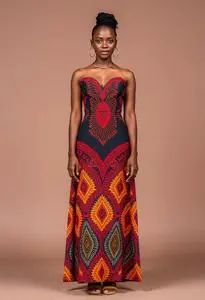 Kitenge Design Long Dress Kenya Today Face Swap