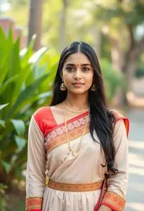 Odisha Traditional Dress Female face swap