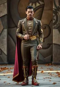 Super Villain Costume Male face swap