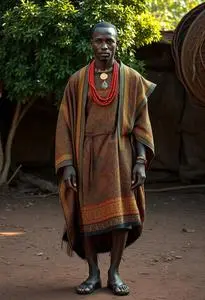 Swazi Traditional Attire Male face swap