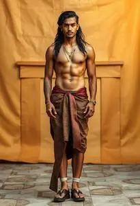 Shirtless Costume face swap