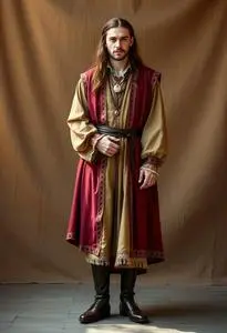 Renaissance Scholar Costume face swap