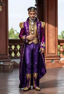 Prince Purple Rain Costume face swap