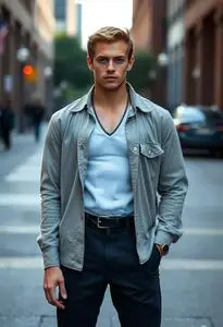 Dylan Brien Outfit face swap