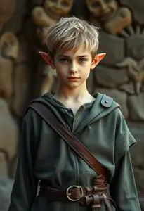 Elven Costume Boy face swap