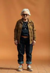 Gangsta Granny Outfit face swap