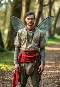Man Fairy Costume Adult Face Swap