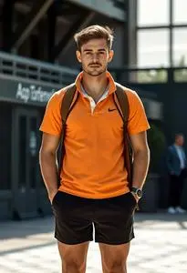 Man Wimbledon Outfit face swap