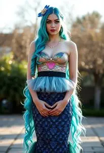 chinese dress ladies Mermaid Adult Costume Small