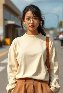 Millennial Attire Female face swap