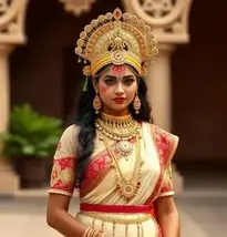 Kalika Devi Fancy Dress face swap