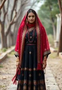 Fancy Dress Kalika Mata face swap