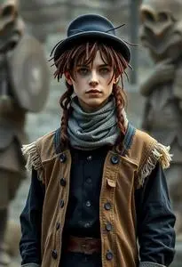 Raggedy Andy Costume face swap