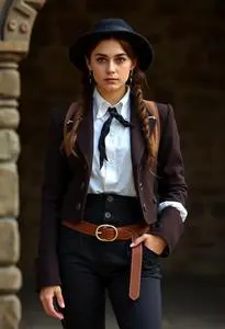 Trinians Costume face swap