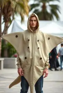 Stingray Costume Adult face swap