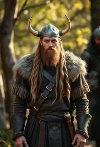 Viking Warrior Costume face swap