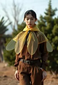 There Was Girl Who Swallowed Fly Costume face swap