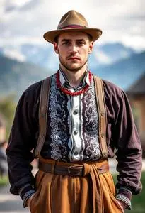 Austrian National Costume Male face swap