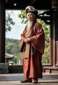 Uncle Iroh Costume face swap