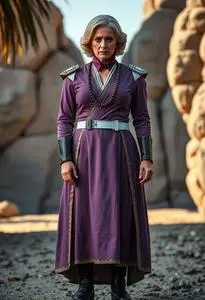 Vice Admiral Holdo Costume face swap
